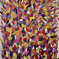 Cindys-leaves-acrylic-on-canvas-48-x-36