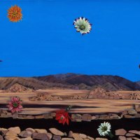 Highway-1-Baja-Norte-acrylic-on-canvas-30-x40
