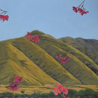 Verdugo-Mountains-acrylic-on-canvas-30-x-40