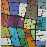 Varansi-Urban-Renewal-2-acrylic-on-paper-42-x-32